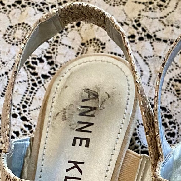 🔥Anne Klein Flex Snake Skin Wedge Sandal🔥 - Picture 15 of 15